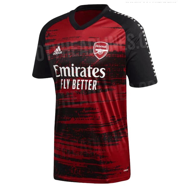 Camiseta Arsenal Pre Match 2020-21 Rojo